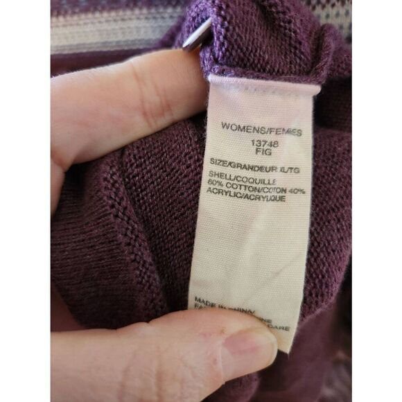 Woolrich Long Sleeve Knit Henley 1/4 Button Pullover Shirt Women's Size Extra La - Picture 3 of 4